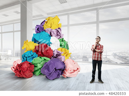 In search of his great idea 48420333