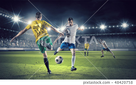 Hot football moments Hot football moments 48420758