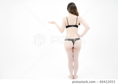 Ladies in underwear ③ 48422053