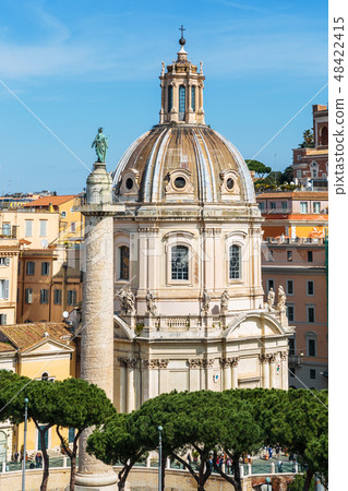 Rome Trajan Column church of Santa Maria di Loreto 48422415