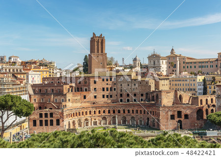 rajan Market is large complex of ruins of Rome 48422421