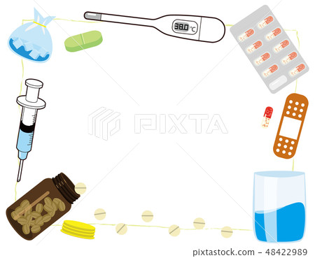 Medical Frame Medical Frame - Stock Illustration [48422989] - PIXTA