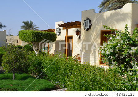 Bungalows, Egypt, Hurghada. Bungalows, Egypt, Hurghada. 48423123