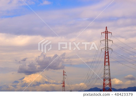 Cloud over Mt. Fuji Cloud over Mt. Fuji 48423379