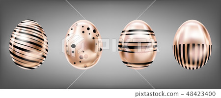 glance metallic eggs in pink color 48423400