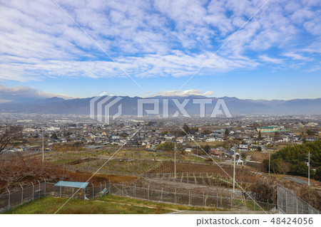 [Yamanashi Prefecture Fuefuki City] Yatsushiro Furusato Park View from the observation deck 48424056