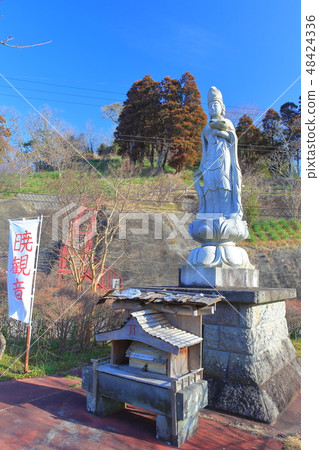 [千葉縣] Sakuma Dam湖的Akatsuki Kannon 48424336