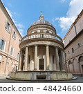 Tempietto built by Donato Bramante in Rome, Italy 48424660