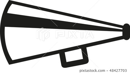 Megaphone icon 48427703