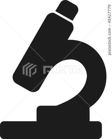 Microscope pictogram 48427779