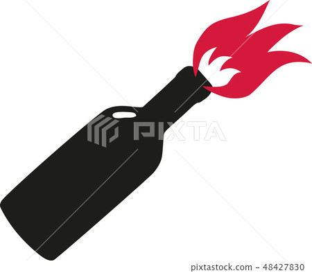 Molotov cocktail icon Molotov cocktail icon 48427830