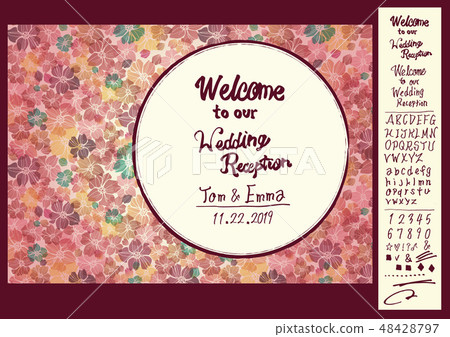 Japanese Pattern Welcome Board Material Set Japanese Pattern Welcome Board Material Set 48428797