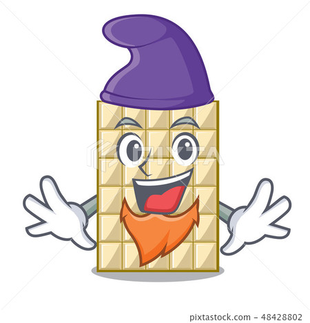 Elf chocolate white in the shape character Elf chocolate white in the shape character 48428802