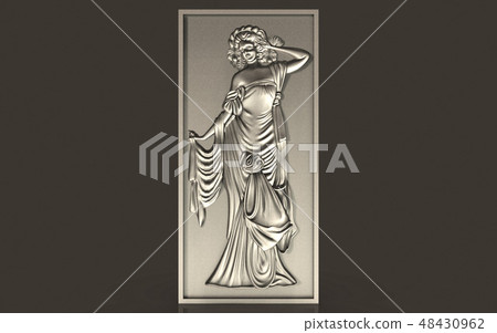 A set of patterns with lace ornaments 48430962