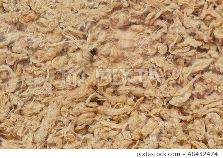 dried shredded pork background 48432474