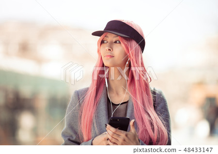 Japan anime cosplay. Fashion Asian girl. Japan anime cosplay. Fashion Asian girl. 48433147
