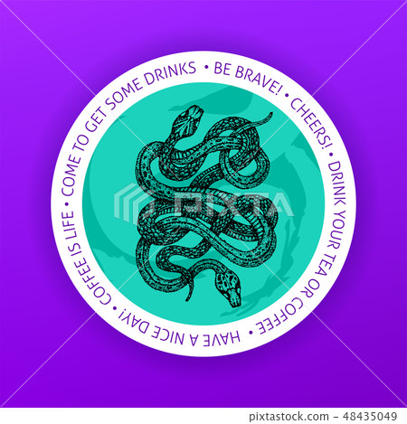 Snake Drink Coaster Snake Drink Coaster 48435049
