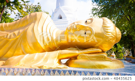 Buddhist temple in koh Samui, Thailand. Buddhist temple in koh Samui, Thailand. 48435625