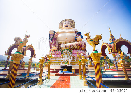 Smiling Buddha on Koh Samui, Thailand Smiling Buddha on Koh Samui, Thailand 48435671