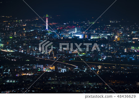 京都京都塔夜視圖 48436629