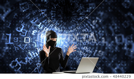 Internet security concept Internet security concept 48440229