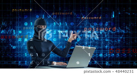 Internet security concept Internet security concept 48440231