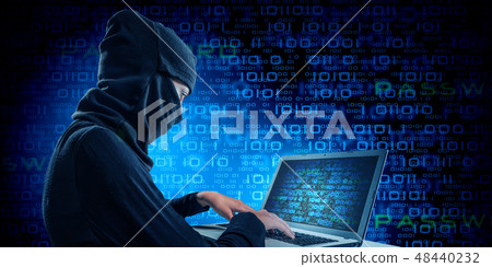 Internet security concept 48440232