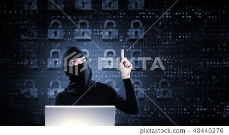 Internet security concept Internet security concept 48440276