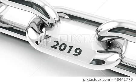 Chain with 2019 link Chain with 2019 link 48441779