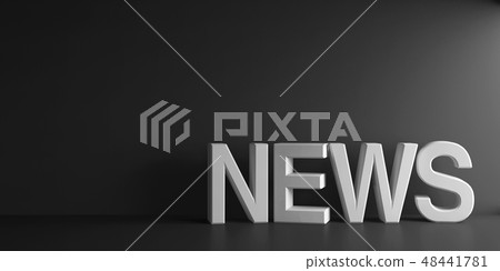 White word News White word News 48441781