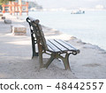 Seaside bench 48442557