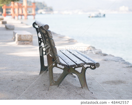 Seaside bench 48442557