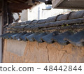 Old clay wall 48442844