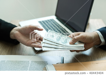 Entrepreneurs are receiving money that is a bribe Entrepreneurs are receiving money that is a bribe 48443404