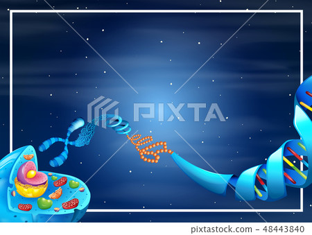 A science atom frame 48443840