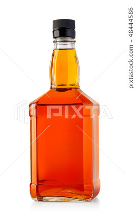whiskey bottle isolated whiskey bottle isolated 48444586