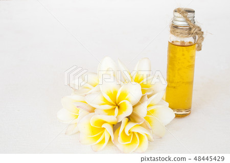 natural herbal oils from flower frangipani 48445429