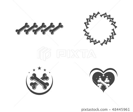Bone icon Vector illustration Bone icon Vector illustration 48445961