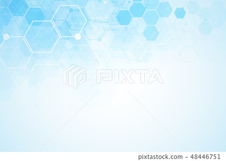 Medical background design. Geometric abstract Medical background design. Geometric abstract 48446751