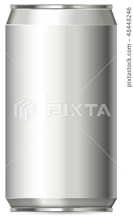 Aluminum can design without label - Stock Illustration [48448246] - PIXTA