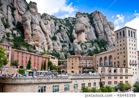 Santa Maria de Montserrat Abbey in Montserrat 48448399
