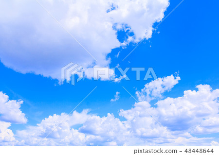 sky is bright and cloudy beautiful in summer sky is bright and cloudy beautiful in summer 48448644