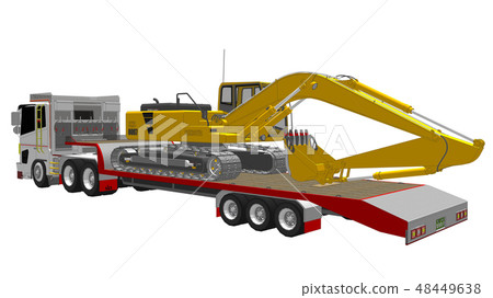 Trailer / Backhoe 2 48449638