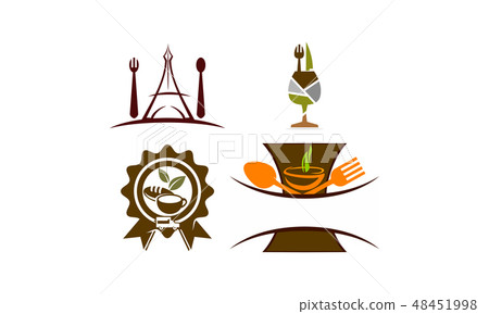 Restaurant Vector Template Set 48451998