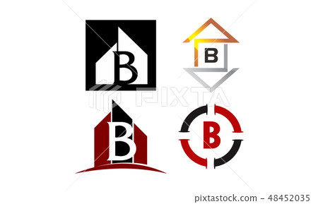 Logotype B Modern Template Set Logotype B Modern Template Set 48452035