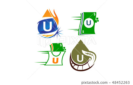 Logotype U Modern Template Set Logotype U Modern Template Set 48452263