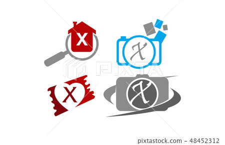 Logotype X Modern Template Set Logotype X Modern Template Set 48452312