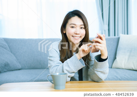 Young lady lifestyle New life Young lady lifestyle New life 48452639