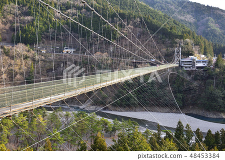 Tanose的懸索橋（奈良縣吉野郡戶津川村） 48453384