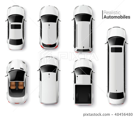 Cars Top View Set Cars Top View Set 48456480